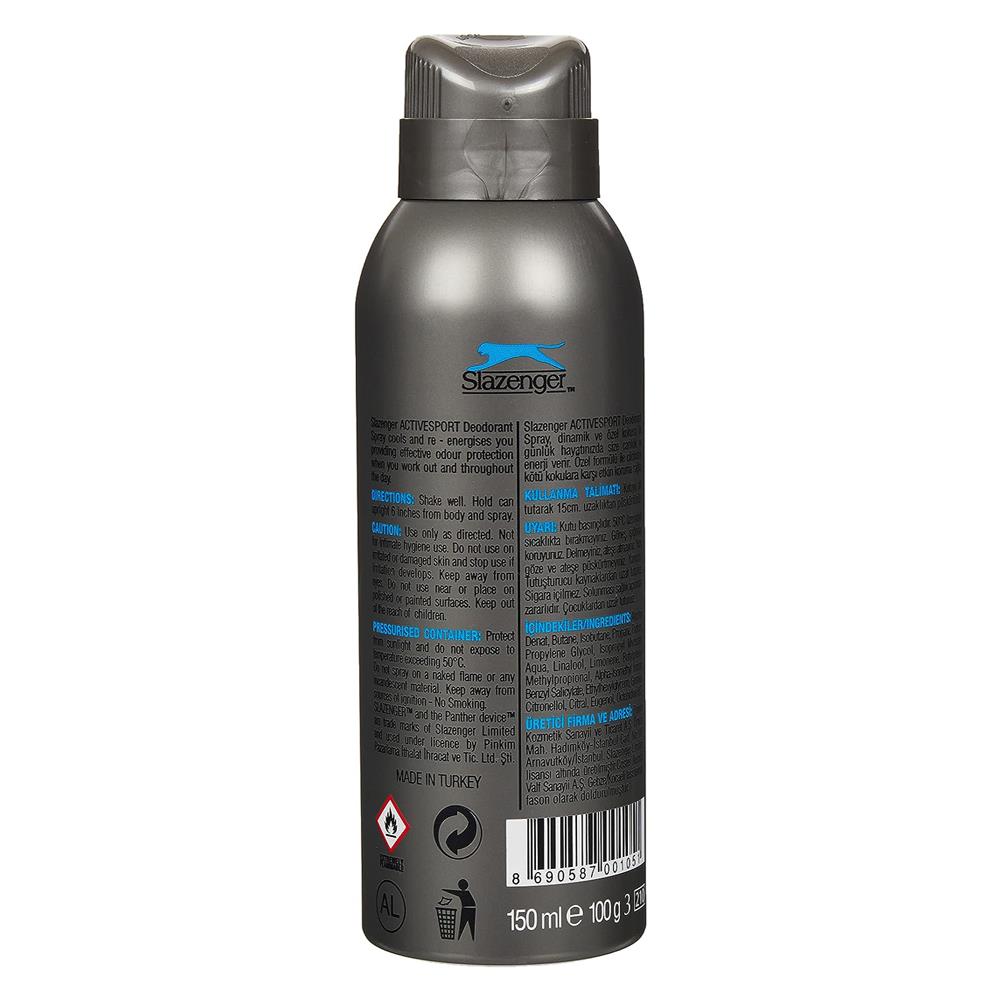 Slazenger Activesport Mavi Erkek Deodorant 150ML