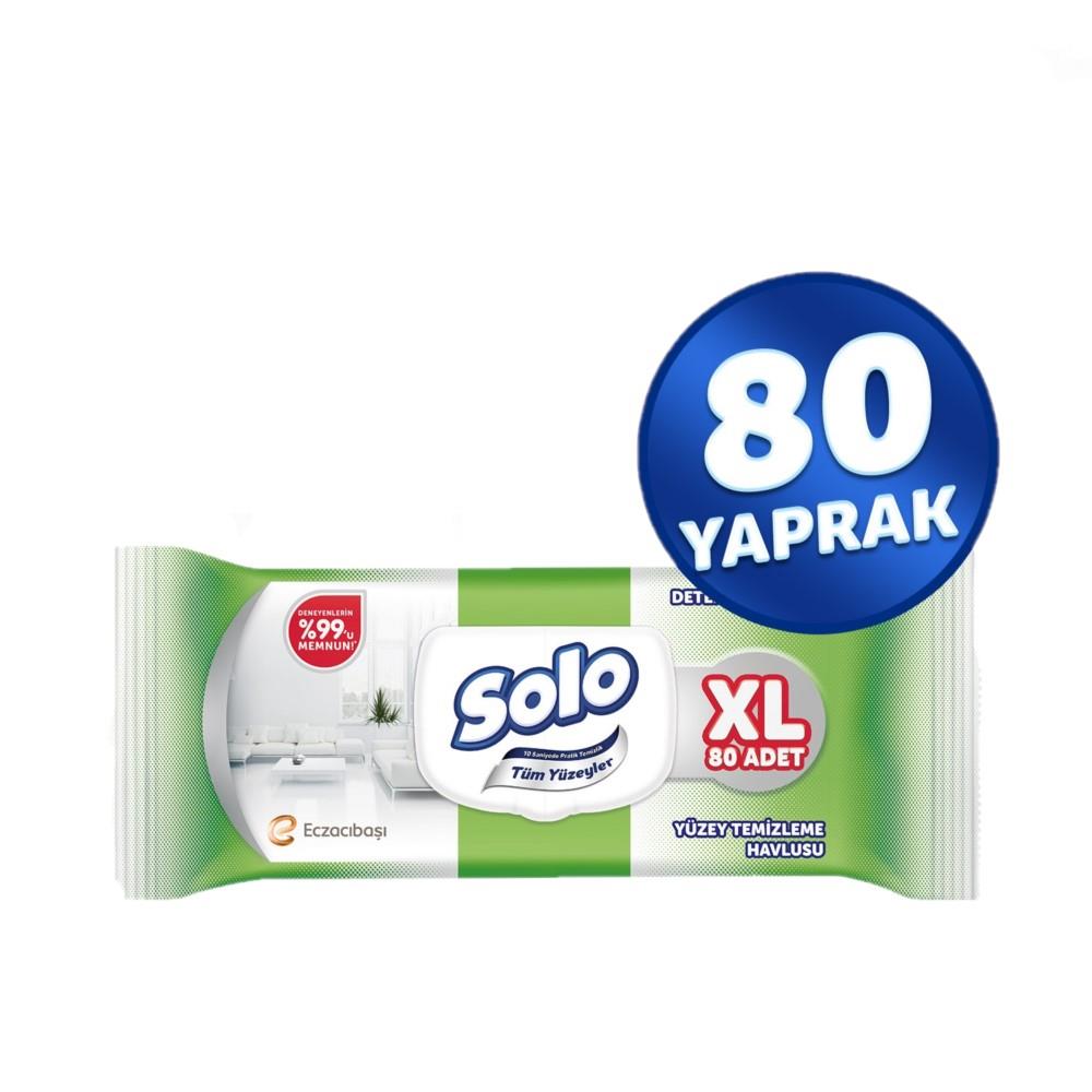 Solo Tüm Yüzeyler için Ekstra Büyük XL Havlu 80 Yaprak